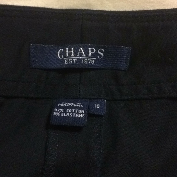 Chaps Size10 Pants in Navy Blue - Picture 4 of 5